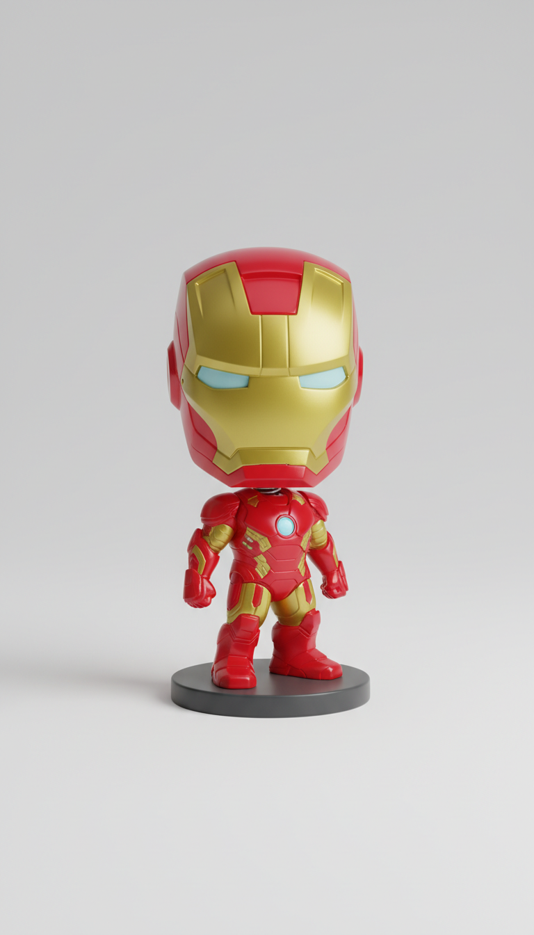 Ironman Plastic Desk Buddy